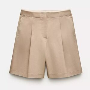 ZARA Classic Tan Women's Shorts - medium